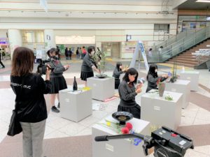 華道部 チャンネルｉｎｃ長野で華道部の活動が紹介されています 学校法人 文化長野学園 文化学園長野中学 高等学校